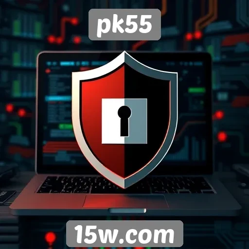 análise de segurança no site pk55